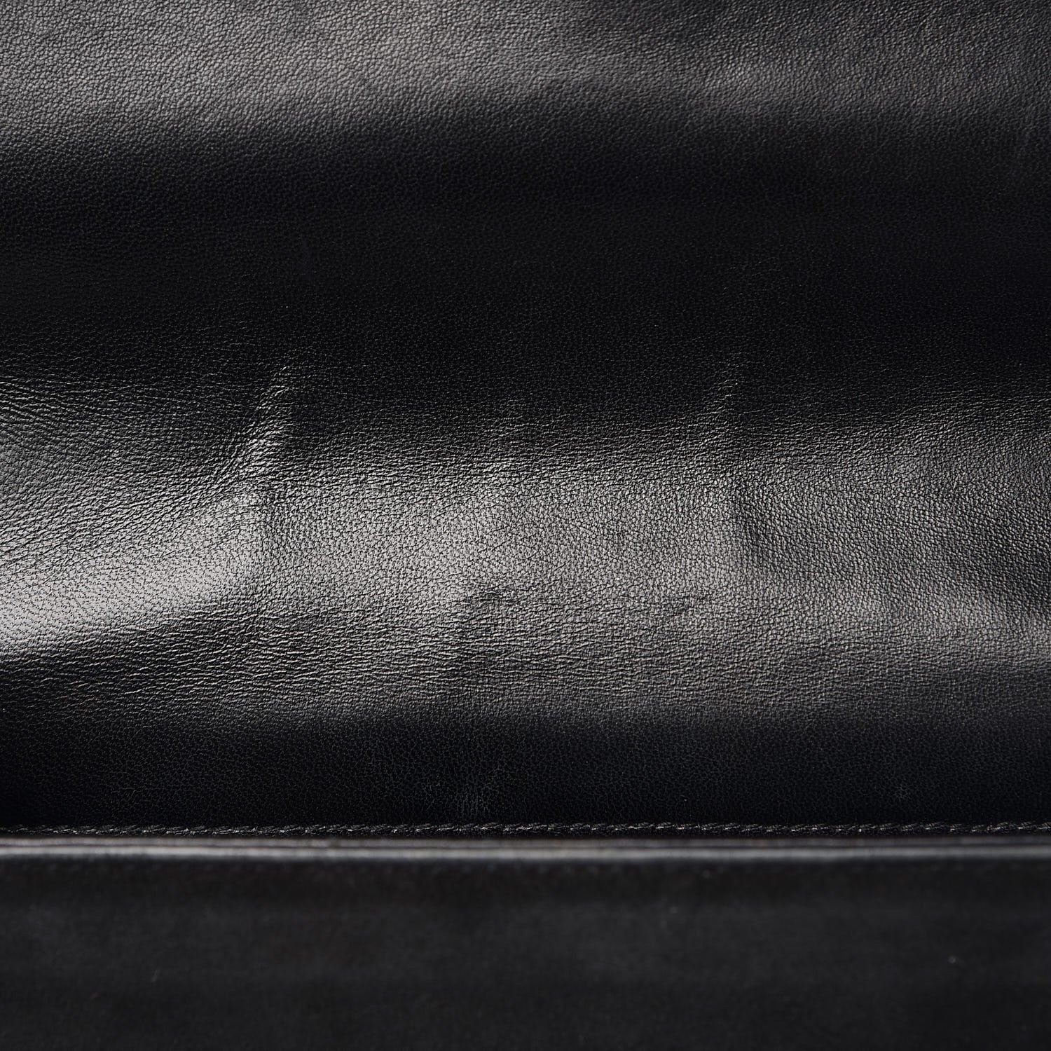 Saint Laurent Suede Medium Classic Monogram Kate Tassel Satchel Black 8 of 13