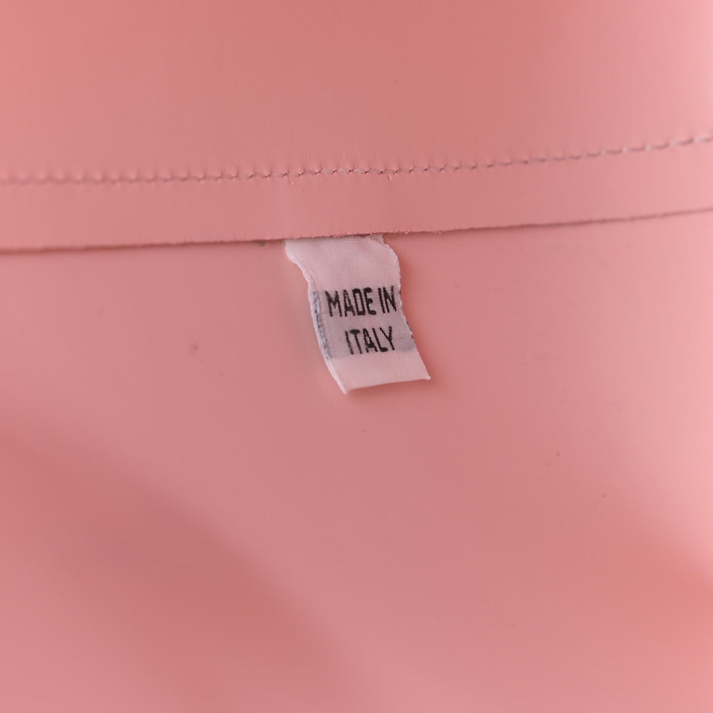 Calfskin Mini Bucket Bag Cammello Rosa