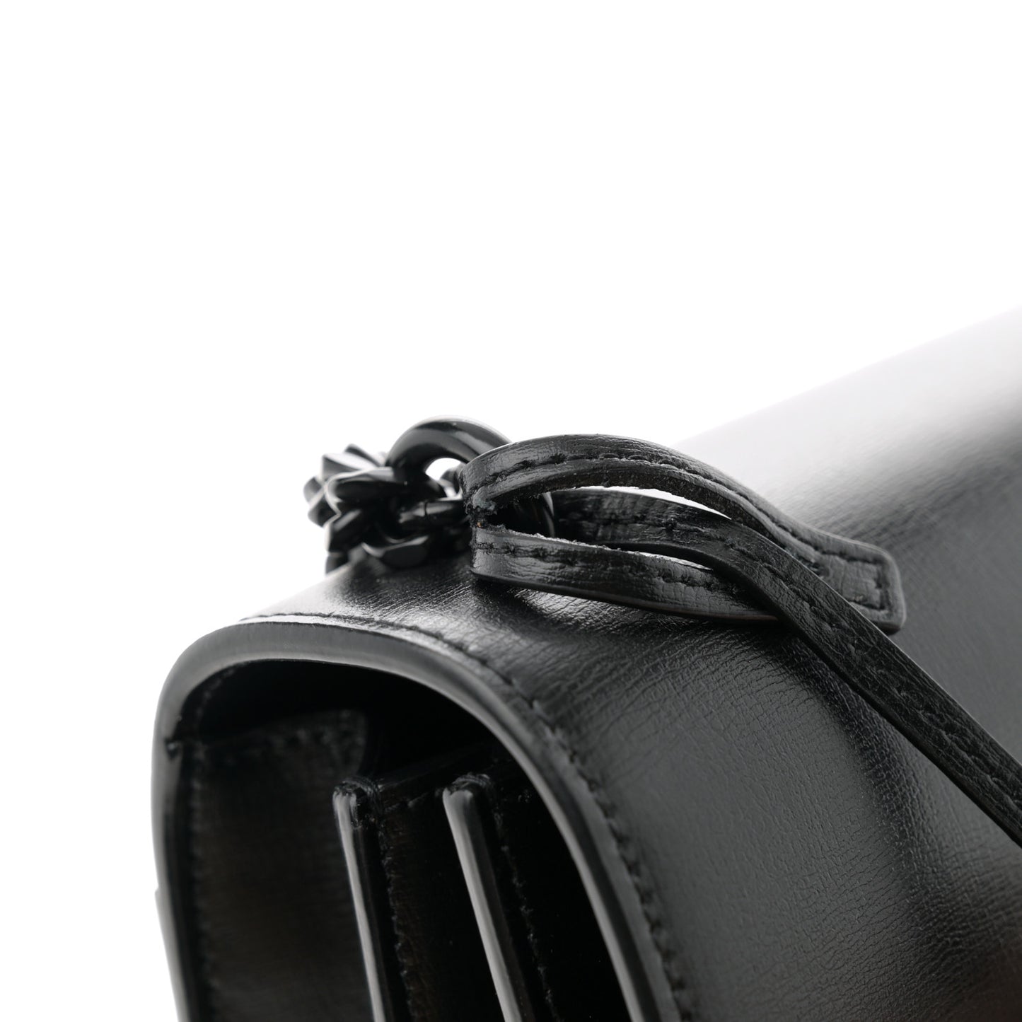 Calfskin Medium Monogram Monochrome Sunset Black