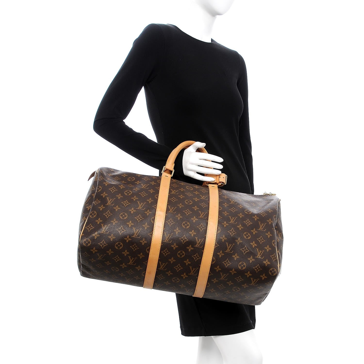 Louis Vuitton Monogram Keepall 50 2 of 16