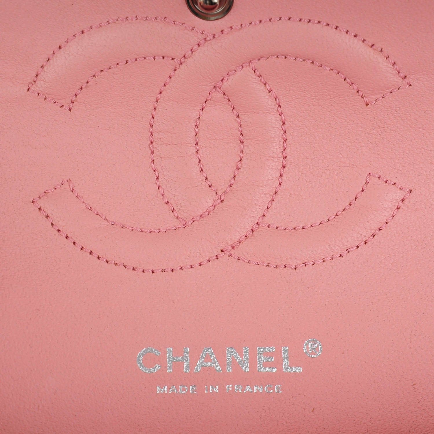 Chanel Caviar Quilted Medium Double Flap Pink 7 of 8