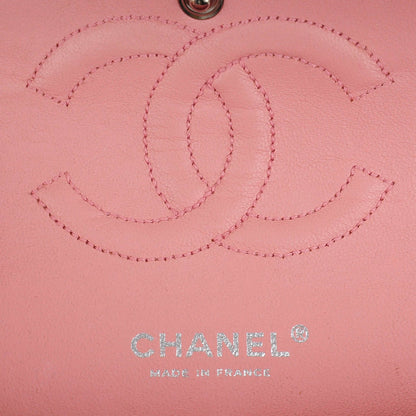 Chanel Caviar Quilted Medium Double Flap Pink 7 of 8