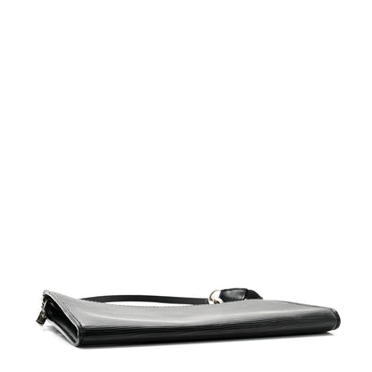 Louis Vuitton Epi Pochette Accessories 24 Black 4 of 10