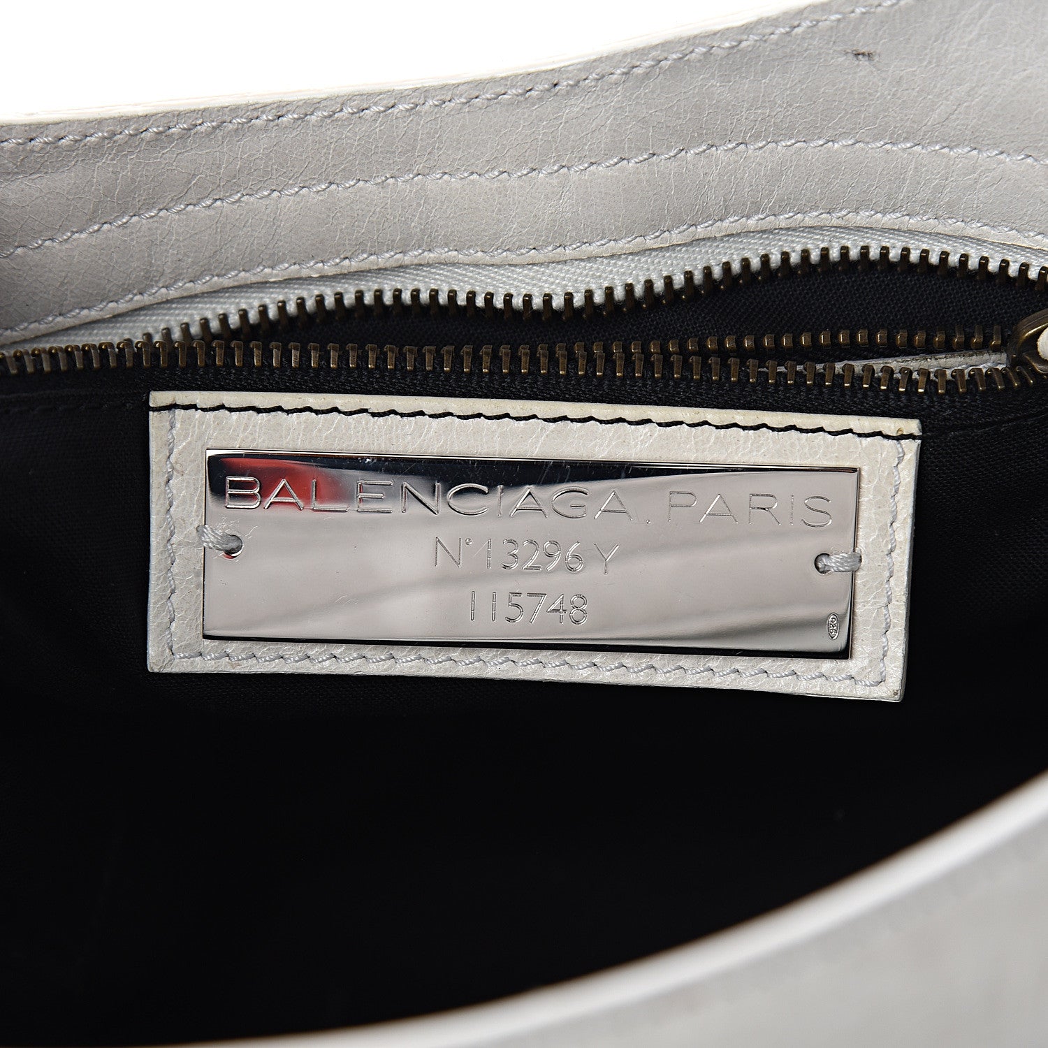 Balenciaga Chevre Classic Hardware City White 5 of 9