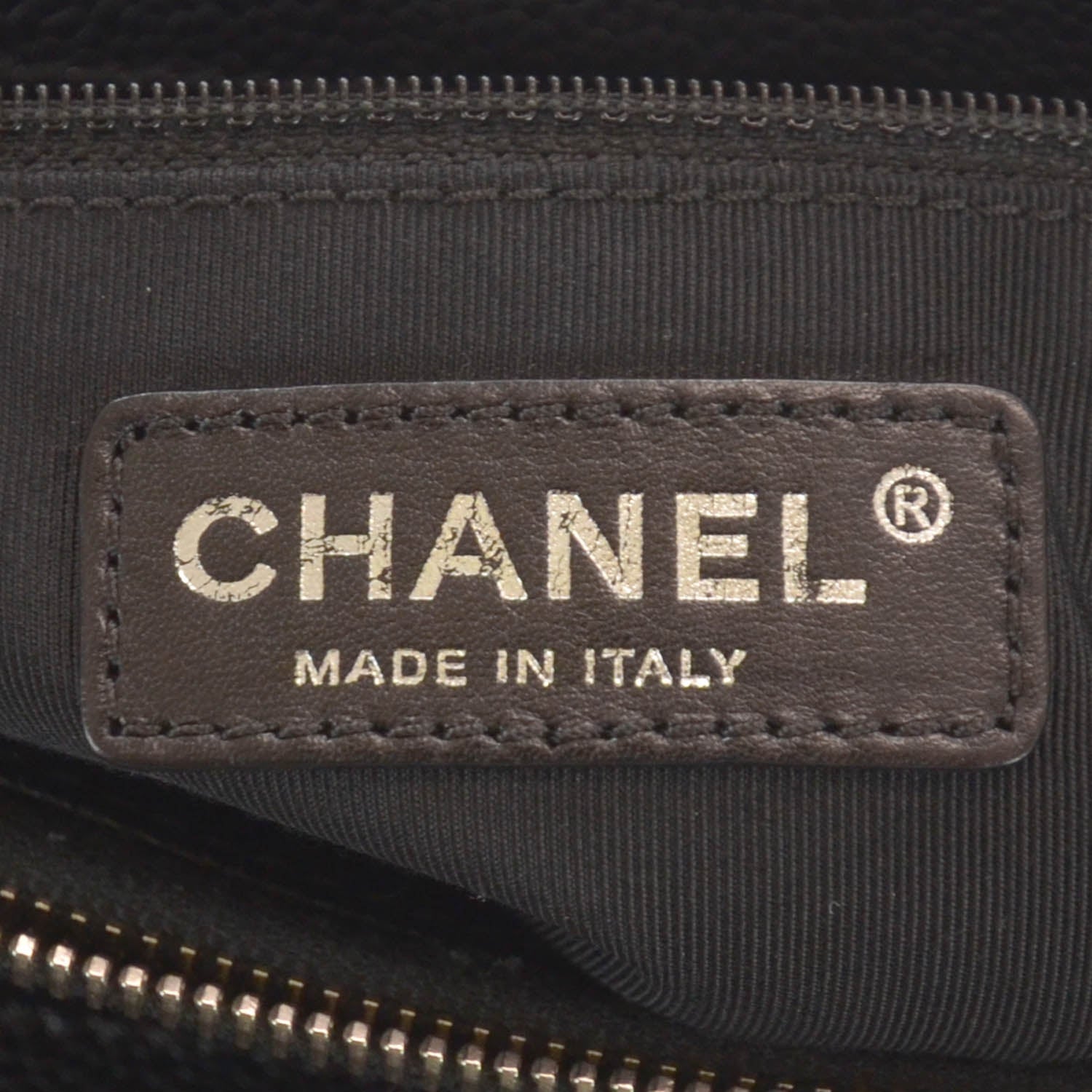 Chanel Caviar Grand Shopping Tote GST Black 5 of 9