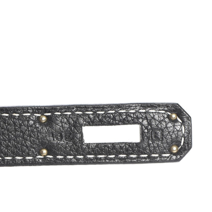 Hermes Togo Horseshoe Birkin 35 Black 17 of 27