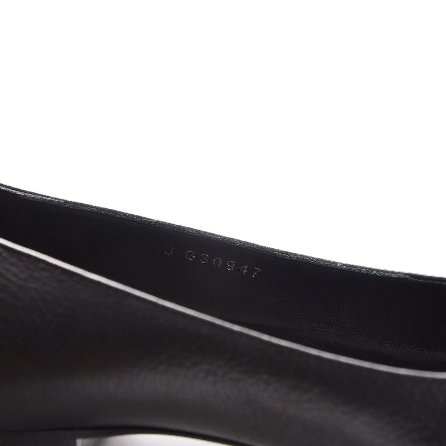 Chanel Buffalo Glitter Bow Ballerina Flats 38.5 Black 9 of 9