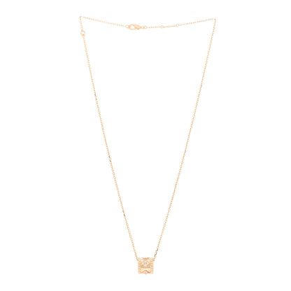 Van Cleef & Arpels 18K Rose Gold Diamond Small Perlee Clovers Pendant Necklace 3 of 5