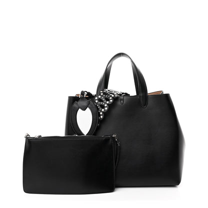 Alaia Calfskin Clou Etoile Strap Mina 25 Bag Black 3 of 13