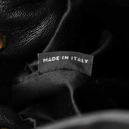 Miu Miu Nappa Matelasse Small Bucket Bag Black 7 of 9