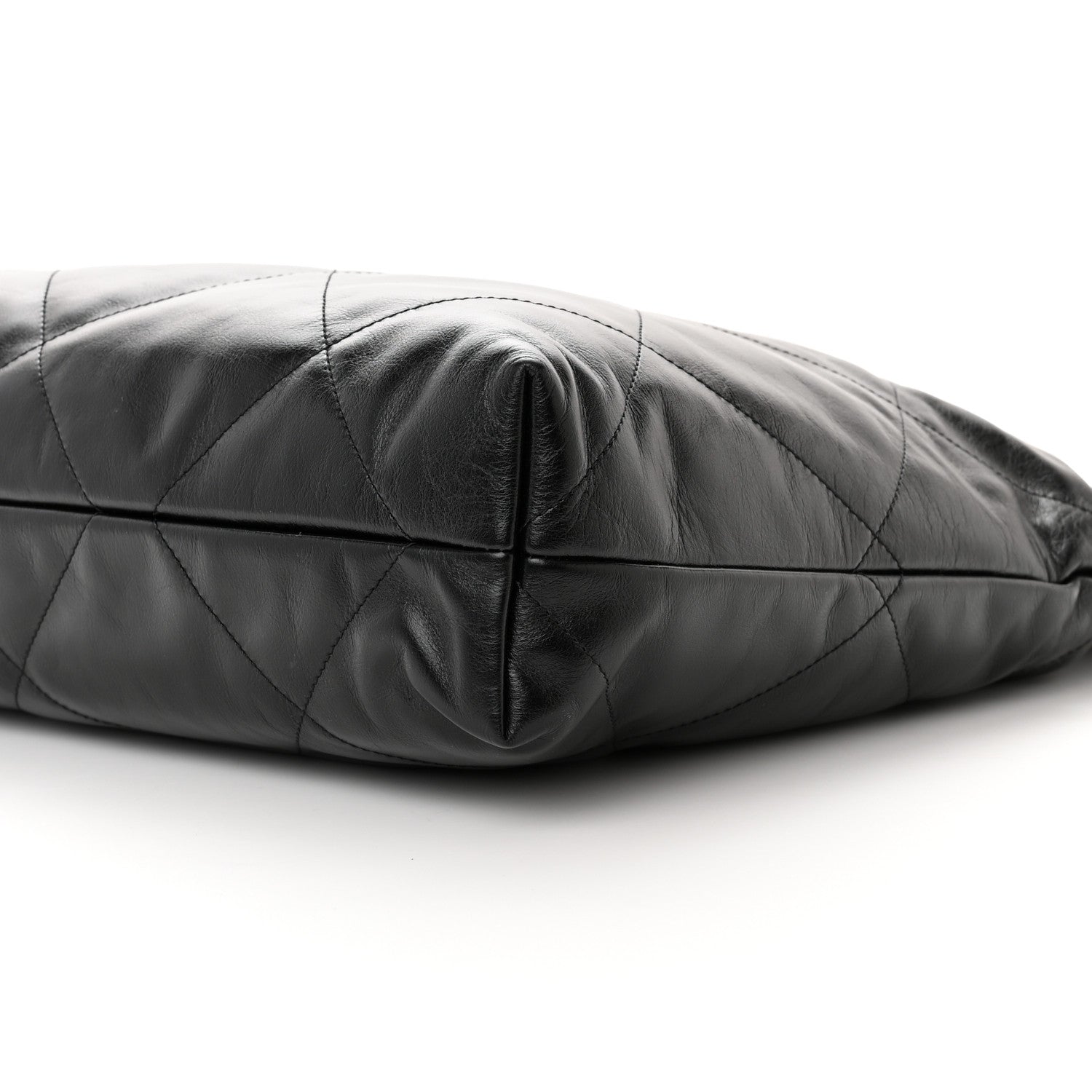 Chanel Shiny Calfskin Quilted Chanel 22 Black 11 of 12