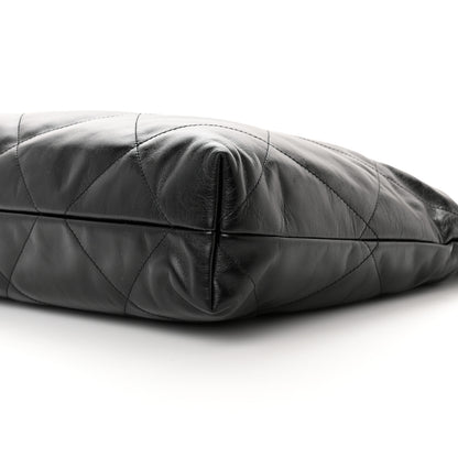 Chanel Shiny Calfskin Quilted Chanel 22 Black 11 of 12