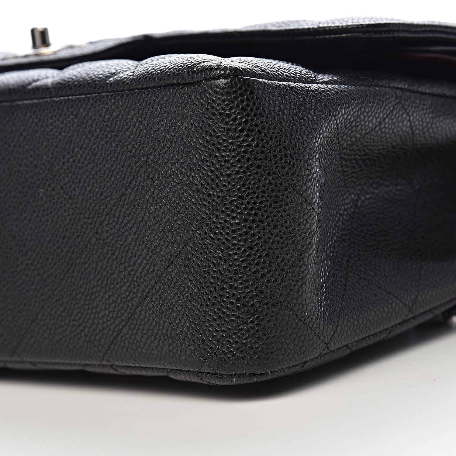 Chanel Caviar Quilted Jumbo Double Flap Black 9 of 16