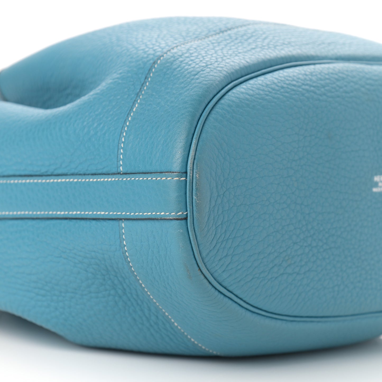 Taurillon Clemence Market 28 Blue Jean