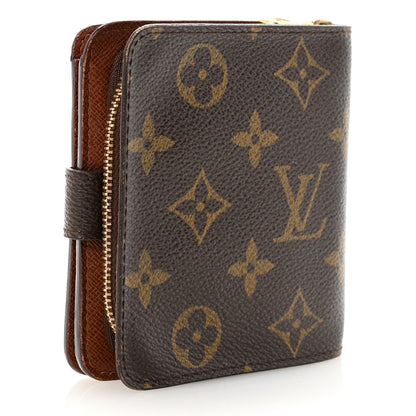 Louis Vuitton Monogram Compact Zippe Zipped Wallet 3 of 9