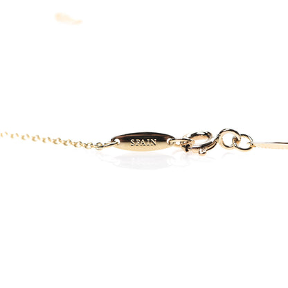 Tiffany 18K Yellow Gold 7mm Elsa Peretti Bean Pendant Necklace 4 of 8