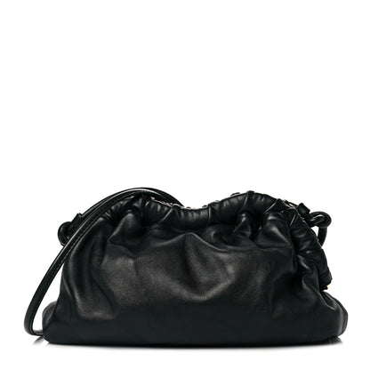 Mansur Gavriel Lambskin Mini Cloud Clutch Black Flamma 1 of 9