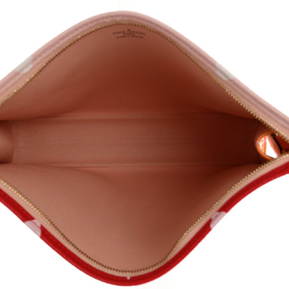 Louis Vuitton Monogram Giant Toiletry Pouch 26 Rouge 5 of 12