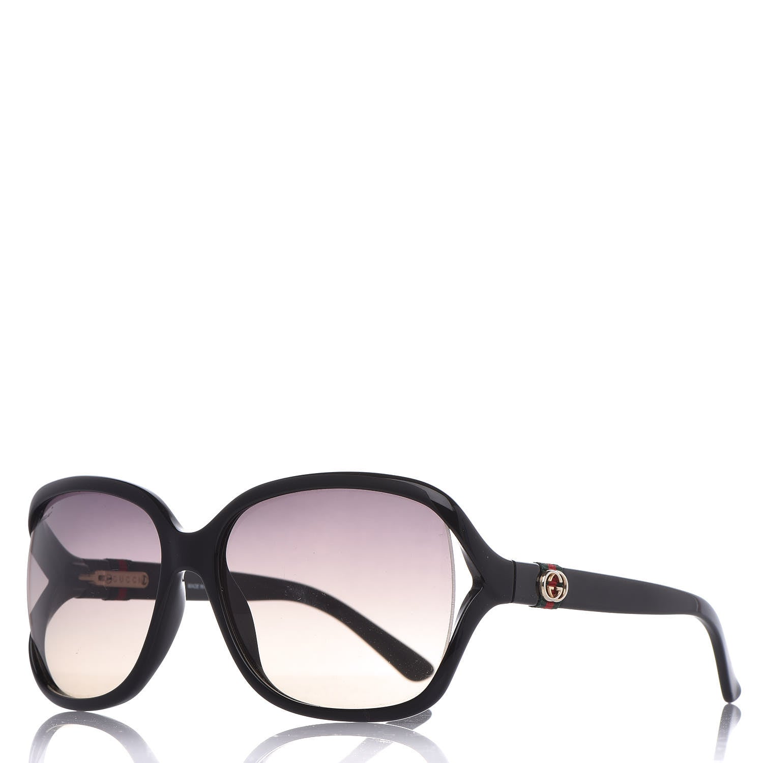 Gucci Web Sunglasses GG 3646/S Tortoise 1 of 7