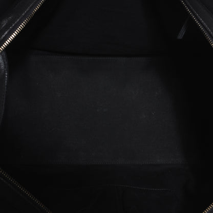 Saint Laurent Leather Large Cabas Chyc Black 5 of 7