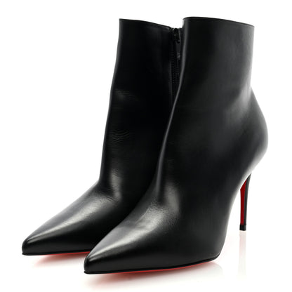 Christian Louboutin Calfskin So Kate Booty 100 Ankle Boots 36.5 Black 2 of 7