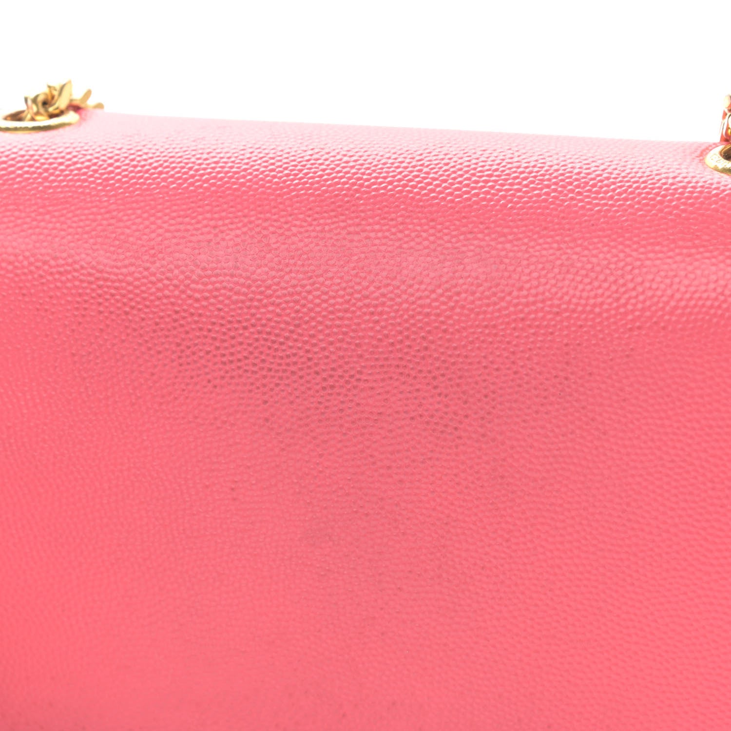 Saint Laurent Grain De Poudre Small Monogram Kate Satchel Rose Clair 10 of 17
