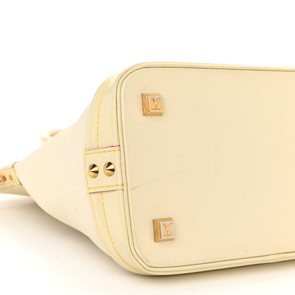 Louis Vuitton Suhali Lockit PM White 8 of 10