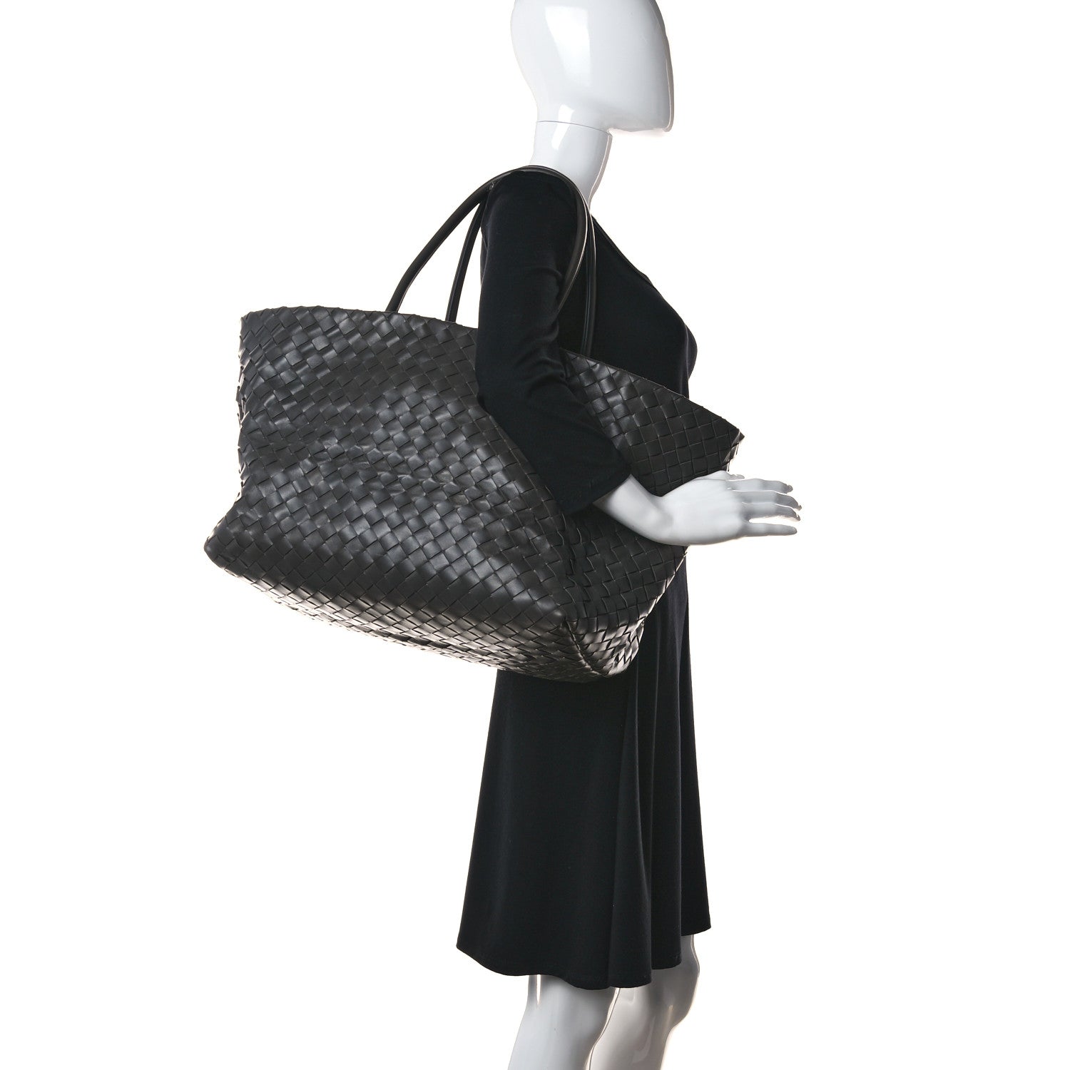 Bottega Veneta Nappa Intrecciato Tote Light Grey 2 of 8
