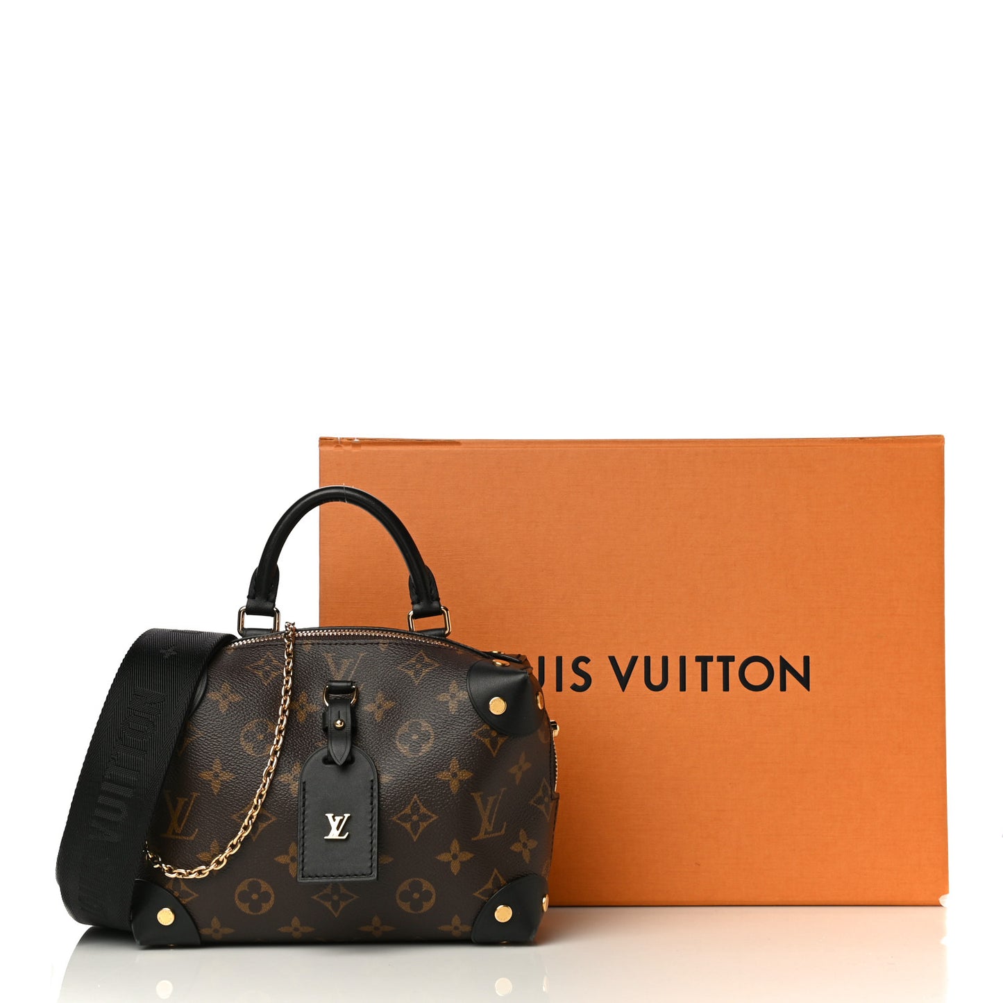 Monogram Petite Malle Souple Black