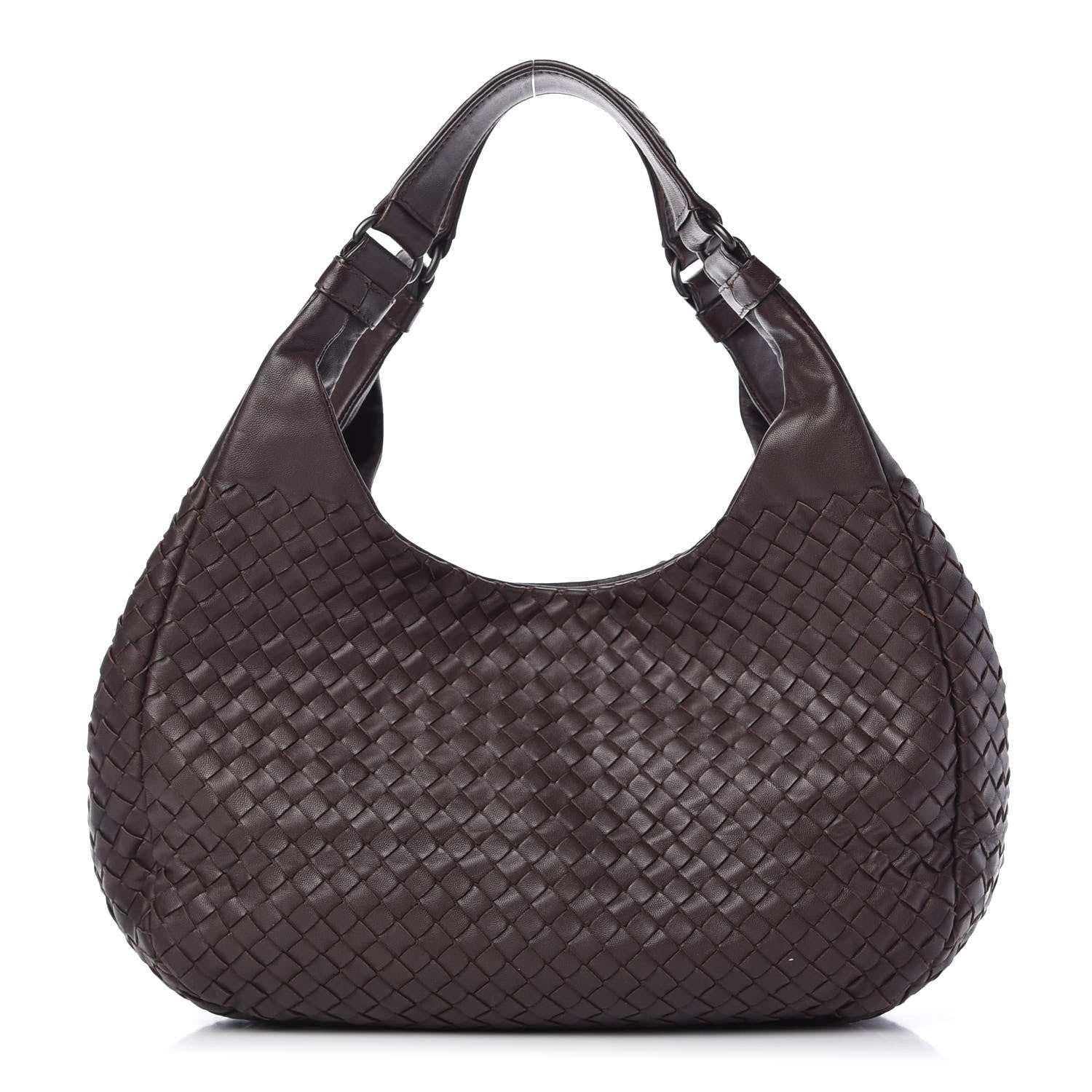 Bottega Veneta Nappa Intrecciato Medium Campana Ebano 1 of 9