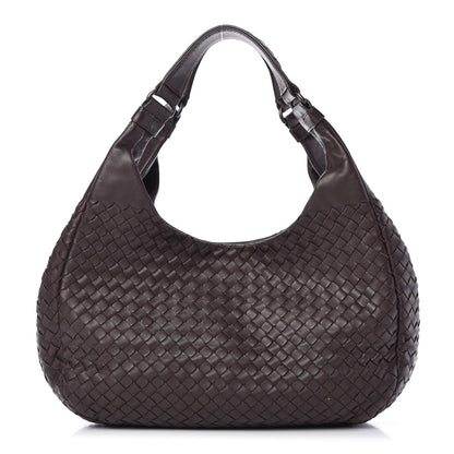 Bottega Veneta Nappa Intrecciato Medium Campana Ebano 1 of 9