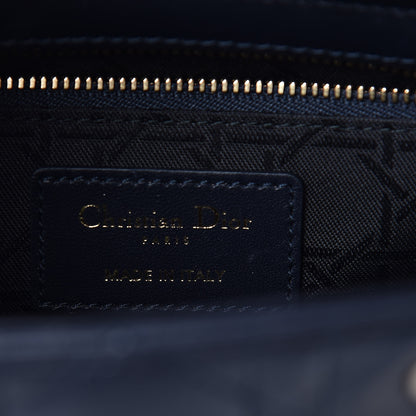 Christian Dior Lambskin Cannage Small My Lady Dior Indigo Blue 6 of 9