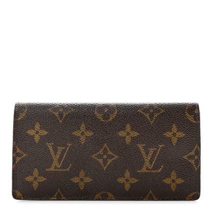 Louis Vuitton Monogram Simple Checkbook Holder Wallet Cover 1 of 9