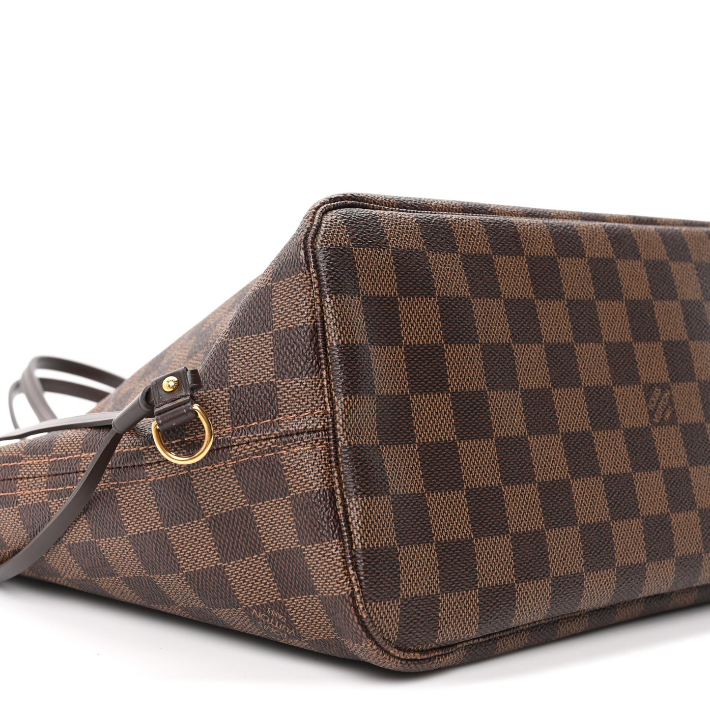 Damier Ebene Neo Neverfull MM Rose Ballerine