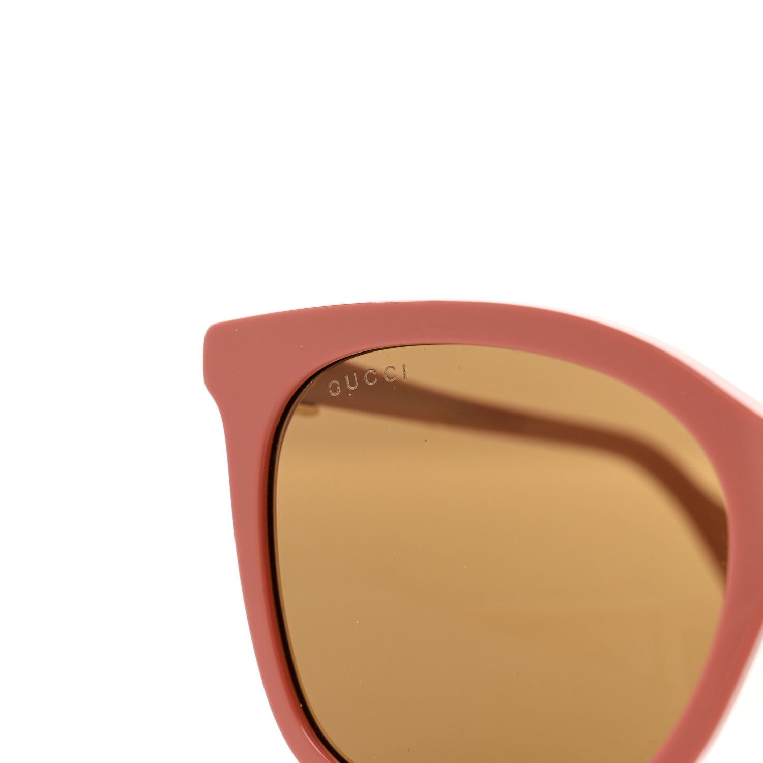 Gucci Acetate Round Sunglasses GG1071S Pink Red 7 of 7