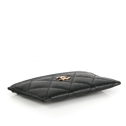 Chanel Caviar Quilted Card Holder Black 4 of 8