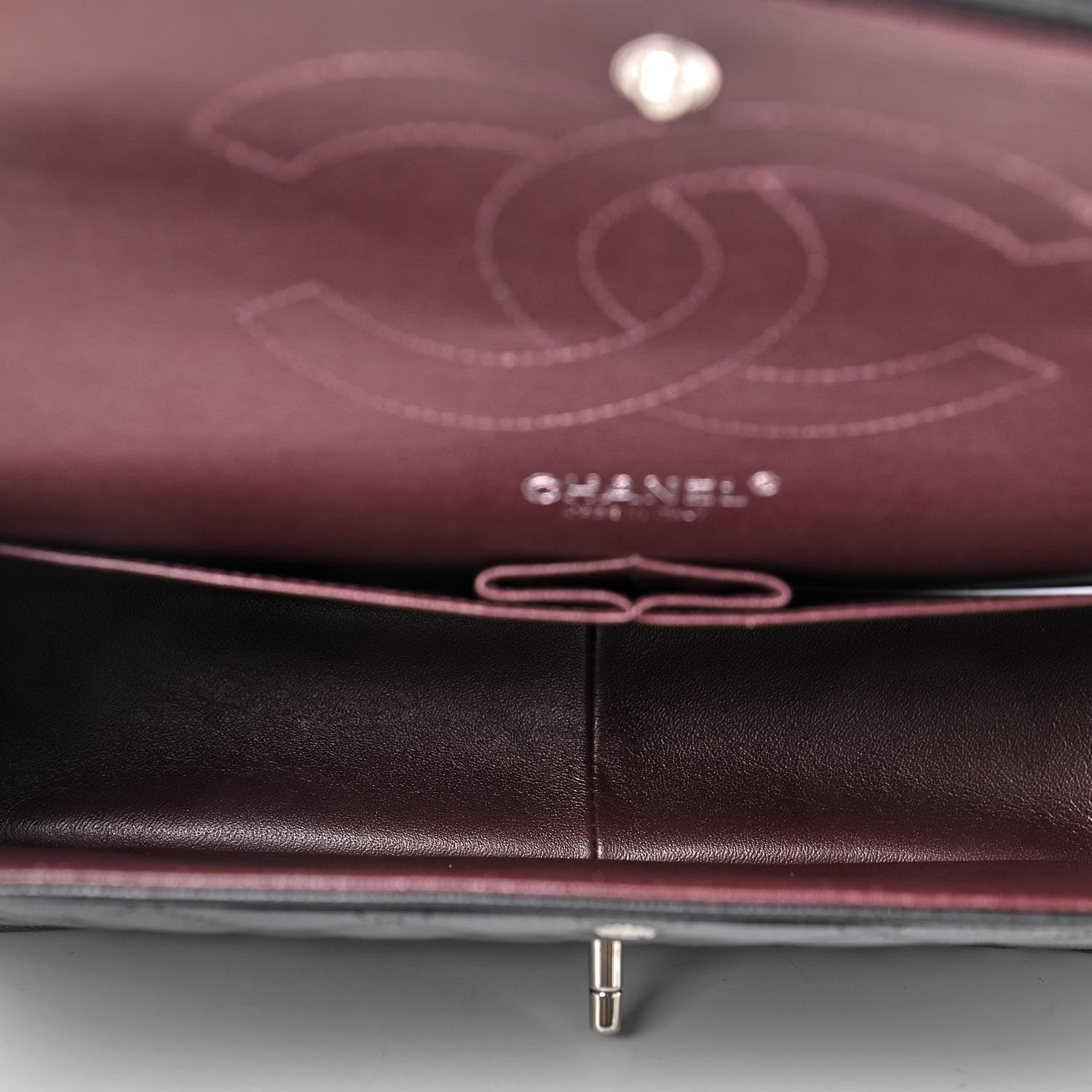 Chanel Caviar Quilted Jumbo Double Flap Black 5 of 9