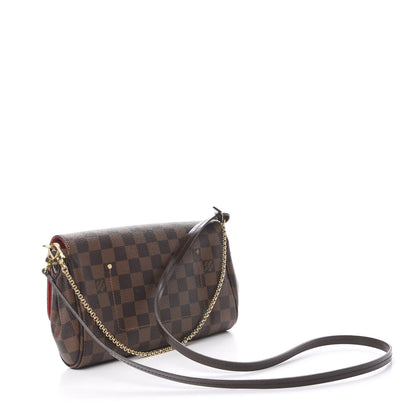 Louis Vuitton Damier Ebene Favorite MM 3 of 12