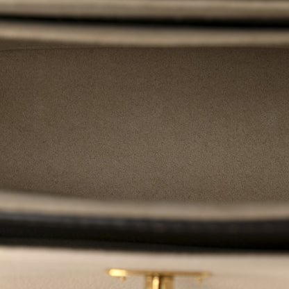 Louis Vuitton Grained Calfskin Lockme Tender Greige 5 of 9