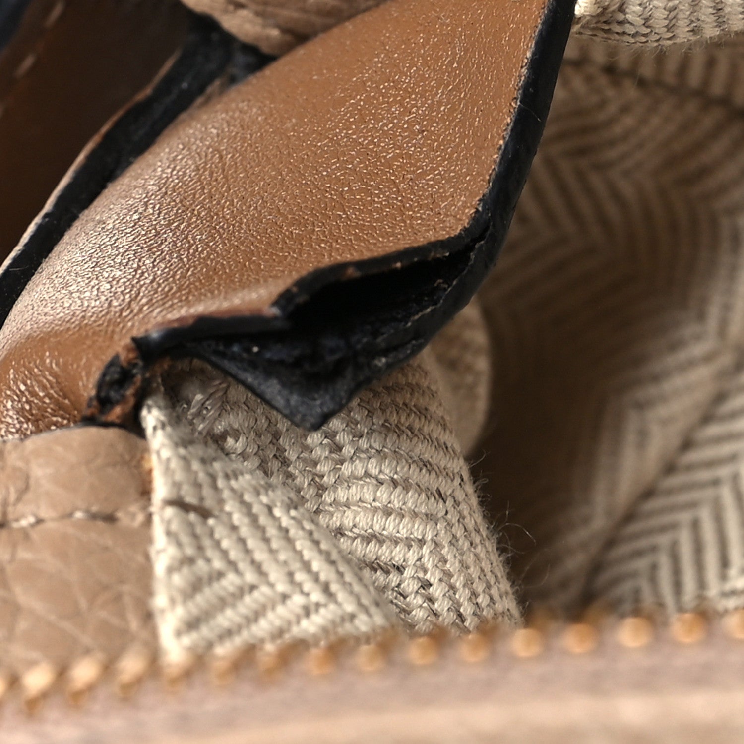 Loewe Grained Calfskin Small Puzzle Bag Sand Mink 10 of 10