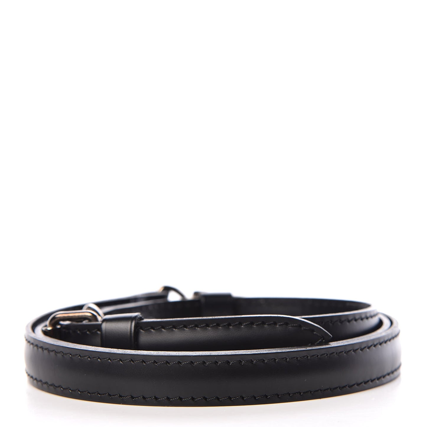Calfskin 16mm Adjustable Shoulder Strap Black