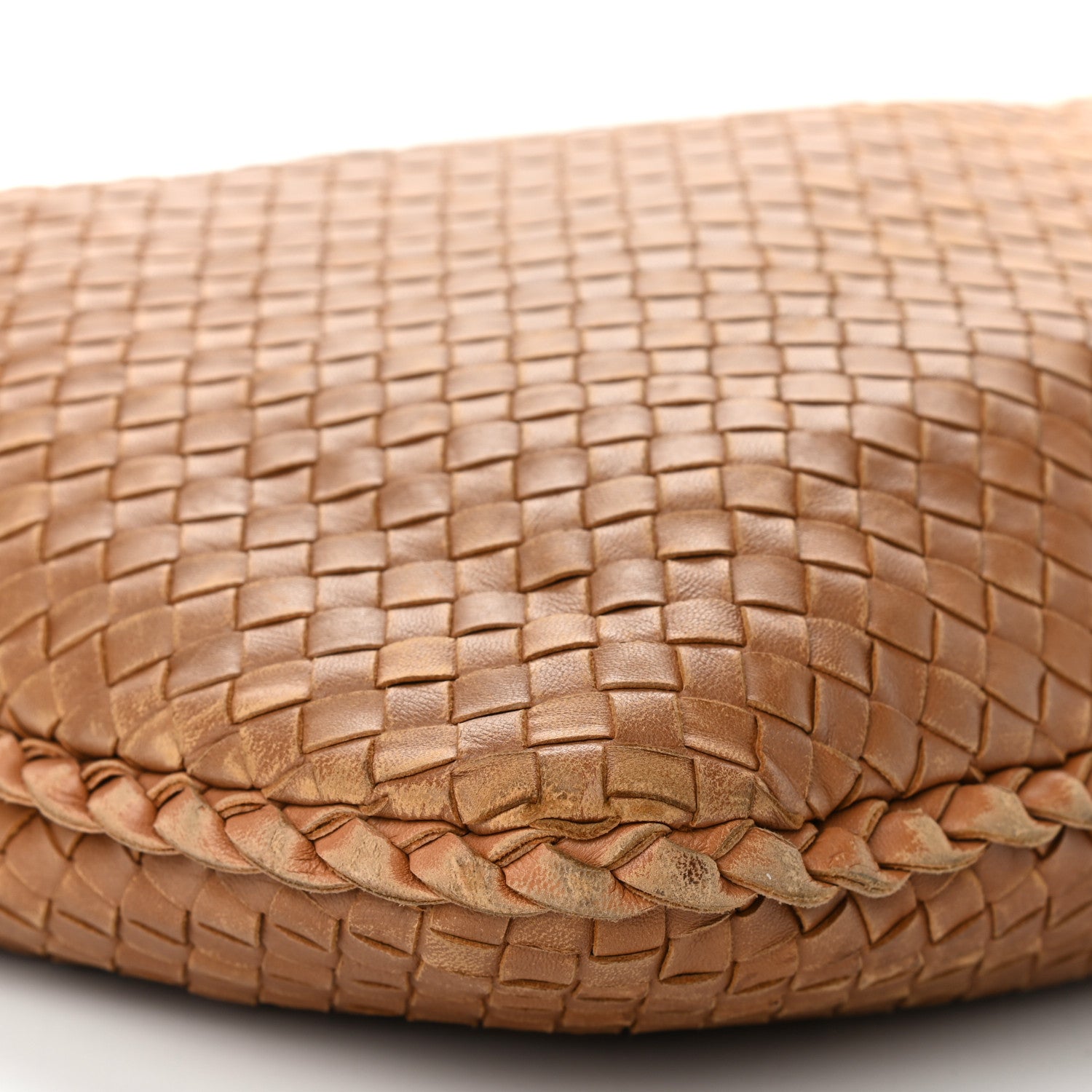 Bottega Veneta Nappa Intrecciato Large Veneta Hobo Maple 9 of 14