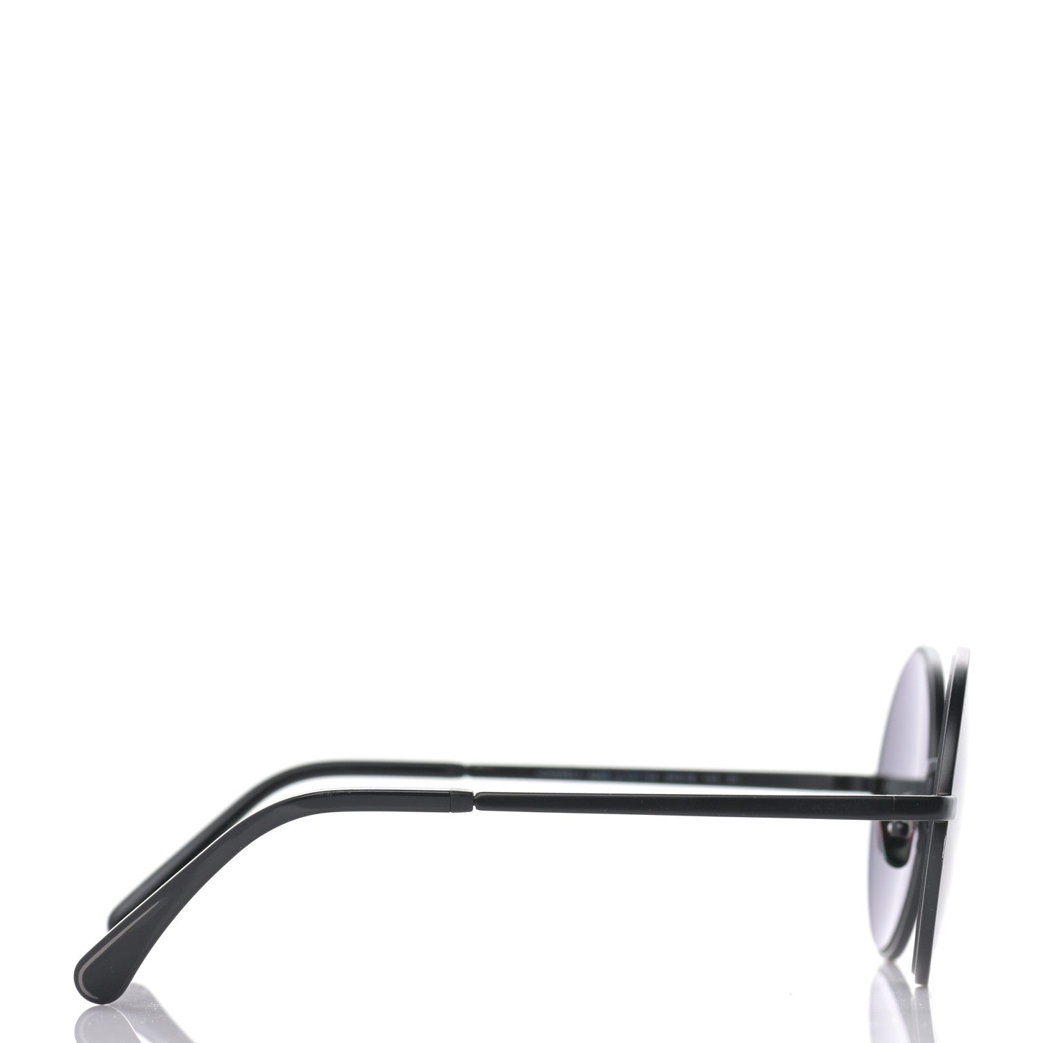 Chanel Round Sunglasses 4268 Black 3 of 7