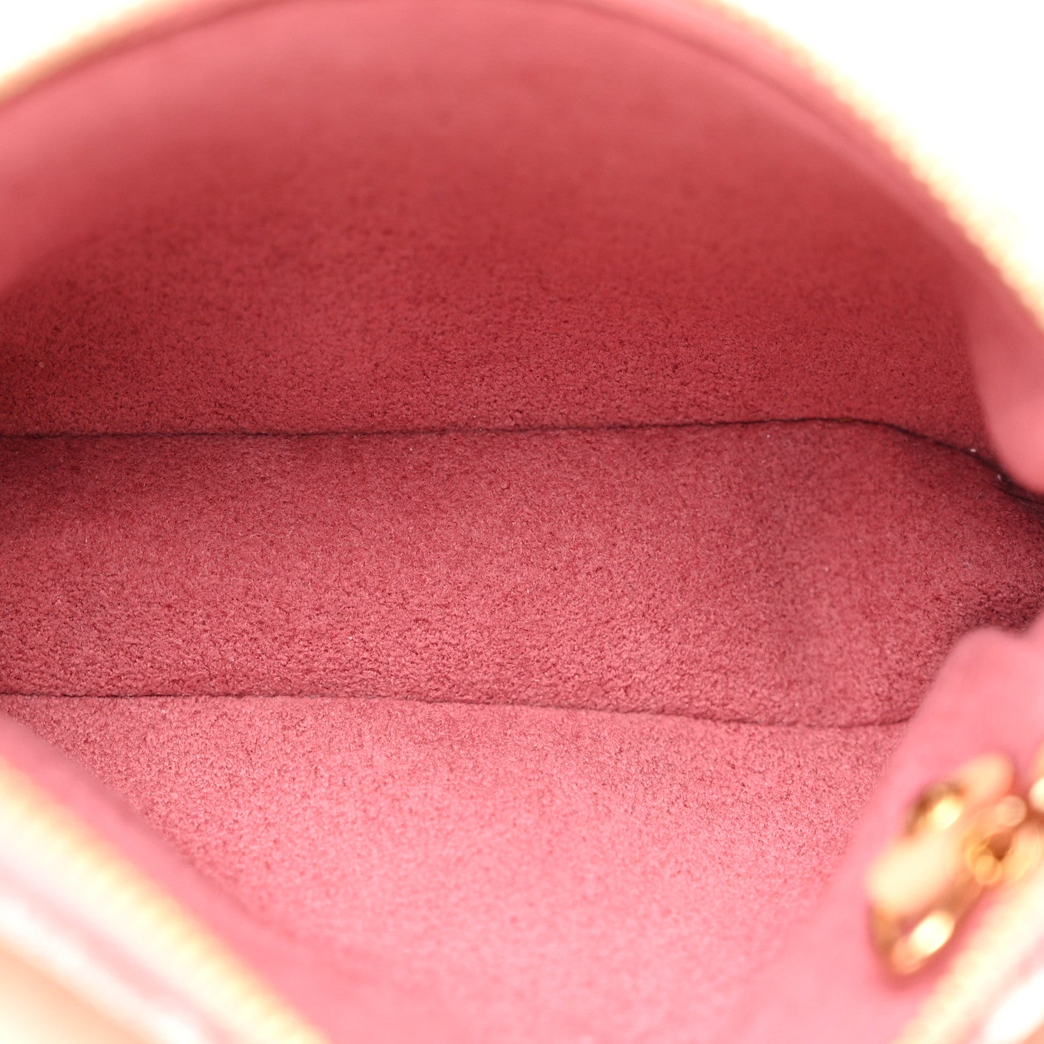Louis Vuitton Denim Jacquard Monogram Micro Pochette Accessories Rose 5 of 7