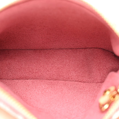 Louis Vuitton Denim Jacquard Monogram Micro Pochette Accessories Rose 5 of 7