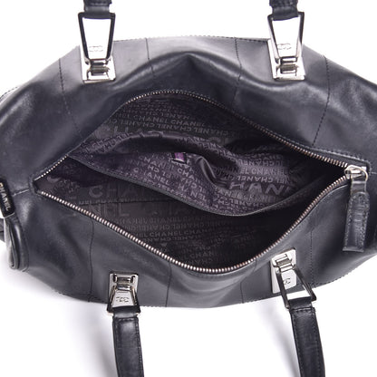 Chanel Calfskin Square Stitched Tote Black 5 of 8
