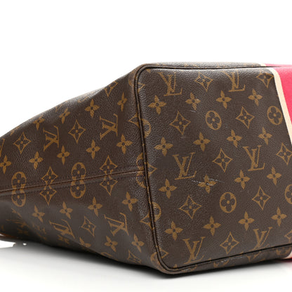 Louis Vuitton Monogram My LV Heritage Neverfull GM Fuchsia White 5 of 23