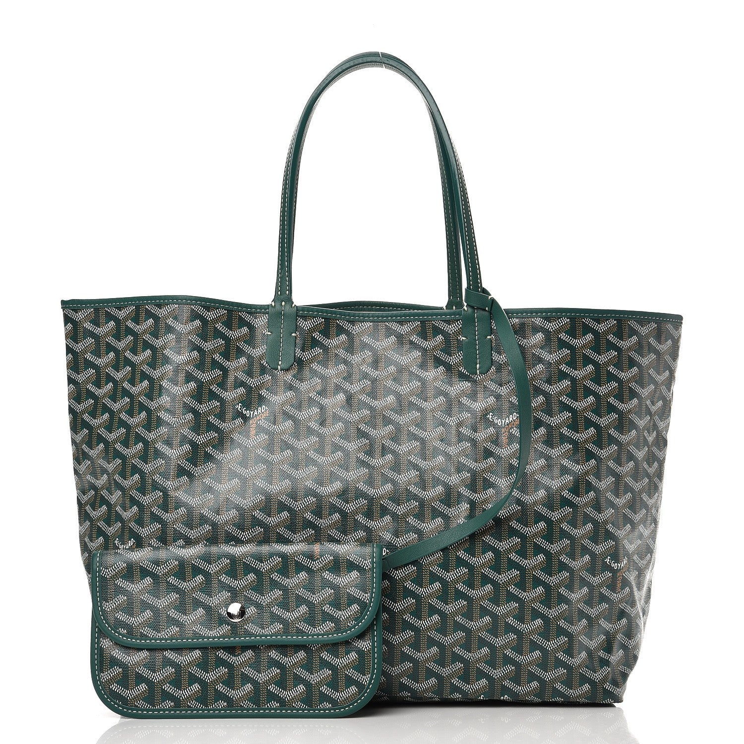 Goyard Goyardine Saint Louis PM Green 3 of 11