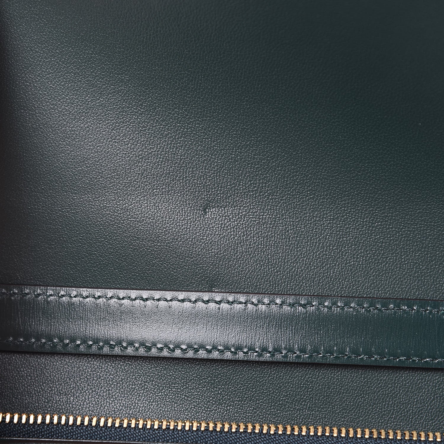 Celine Box Calfskin Medium Classic Box Flap Bag Dark Green 10 of 10