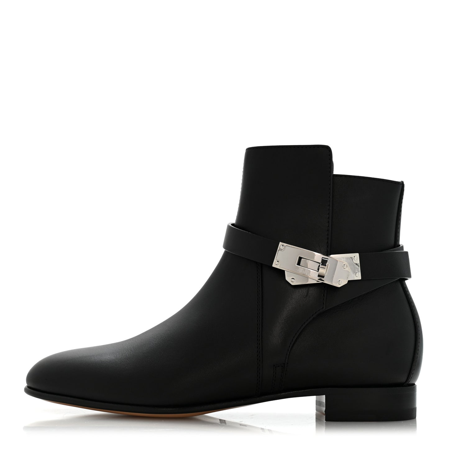 Calfskin Neo Low Boots 37 Black